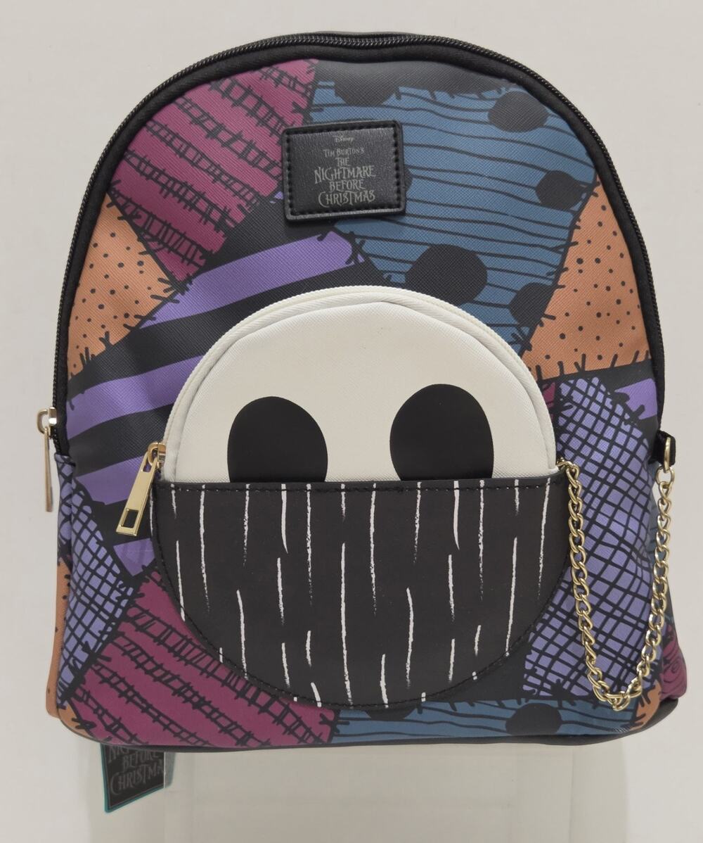 Disney The Nightmare Before Christmas Women's Graphic Mini Backpack, Multi-Color